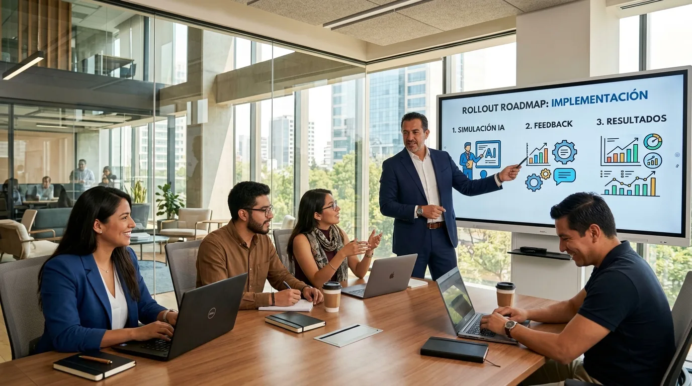 Cómo empezar a entrenar a tu equipo comercial con IA